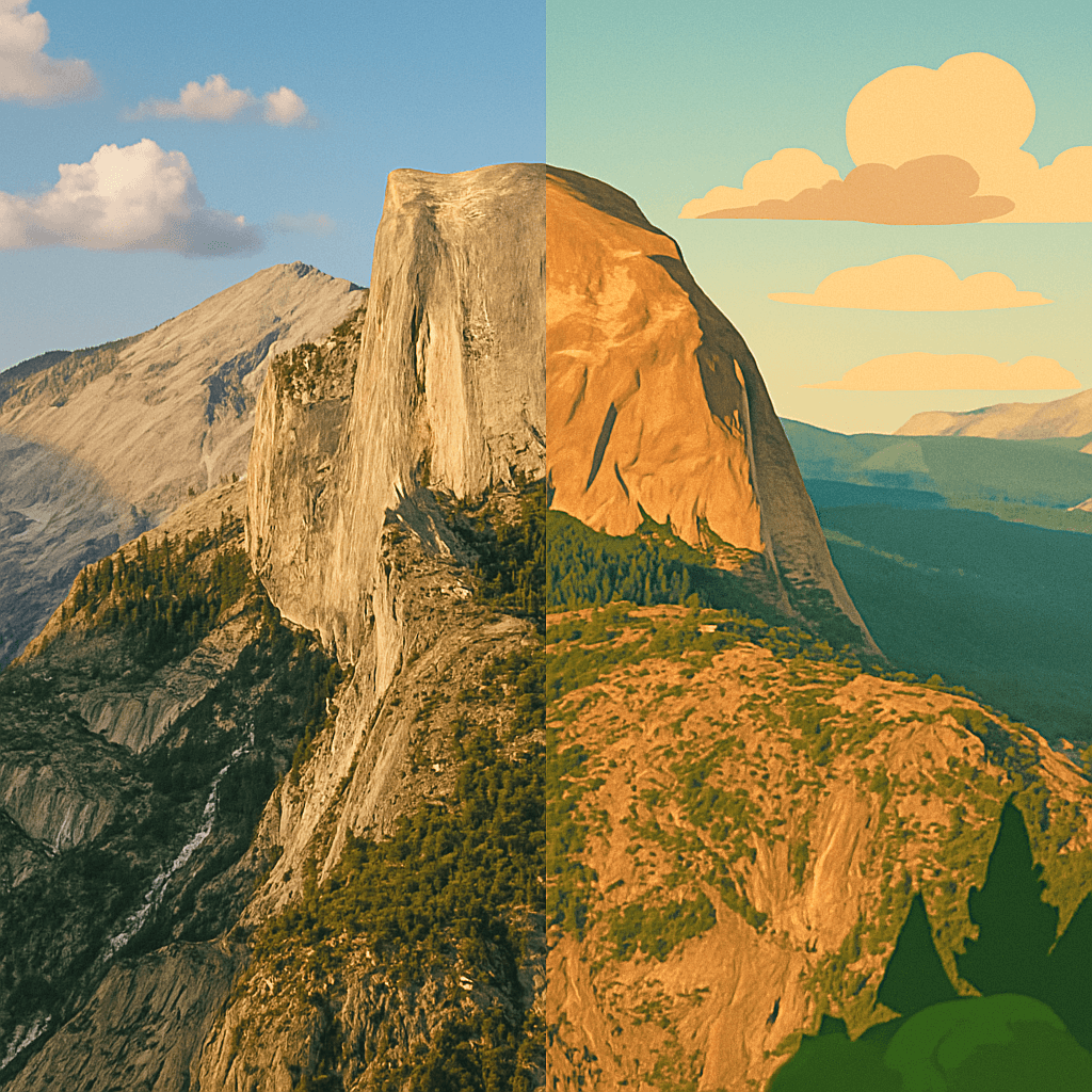 AI Cartoon Photo generated artwork